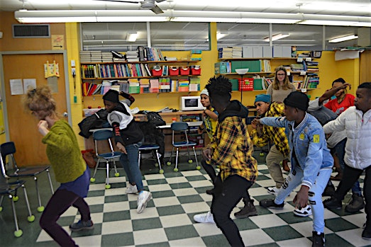 Tracy Martin at Winooski High School