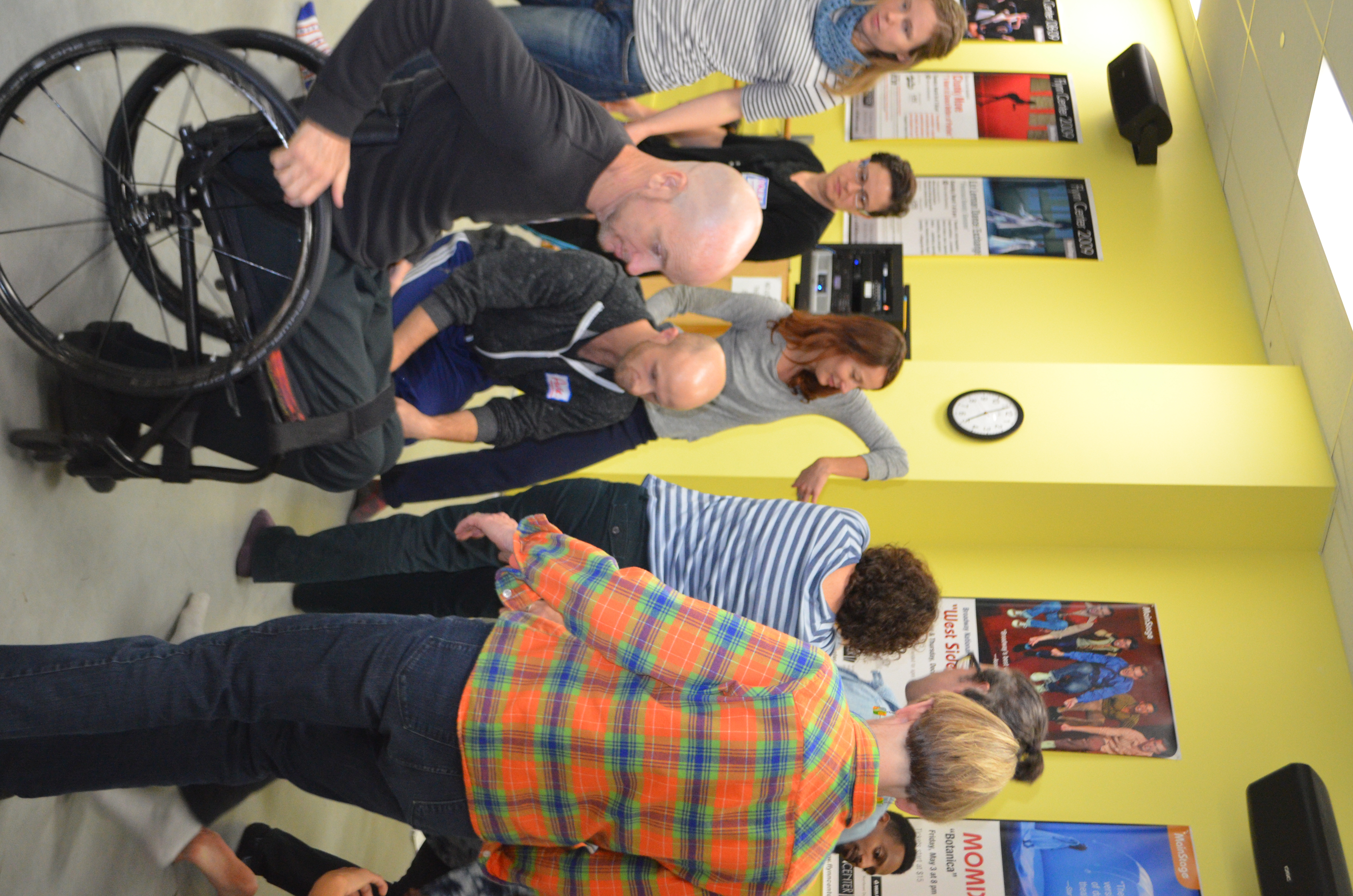 Teacher training workshop with AXIS Dance Company