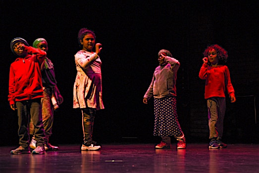 King Street Center afterschool class performaces at semester's end dance showcase on the Flynn Main Stage (Fall 2019)